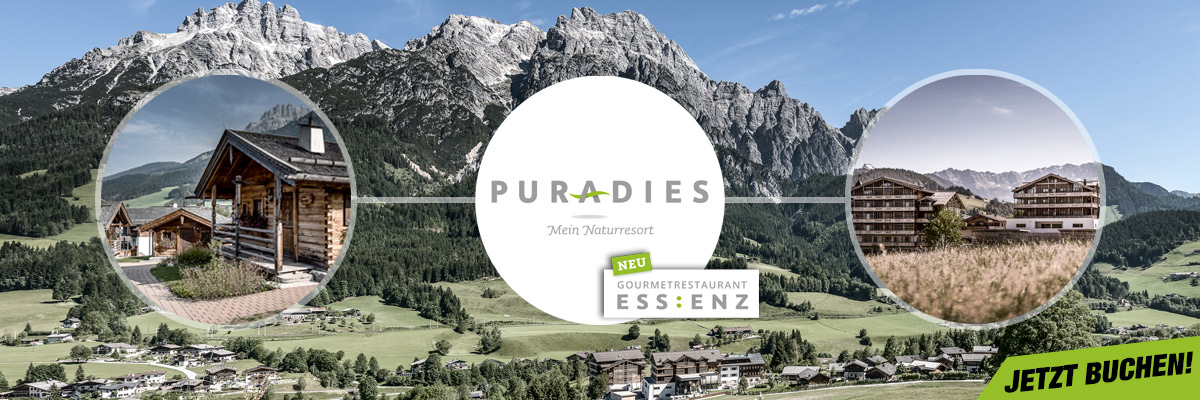 PURADIES Hotel - Bikeurlaub Naturresort Leogang Salzburger Land