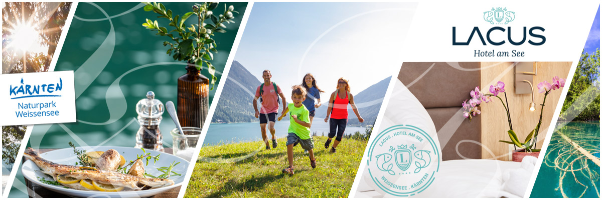 LACUS - Hotel am See | Wanderurlaub Familie Aktivhotel Weissensee Kärnten